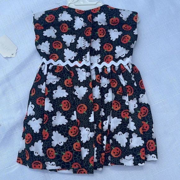 Preemie or doll dress with stickers - Picture 2 of 4